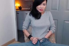 Thai Hot Whore Cumming On Web