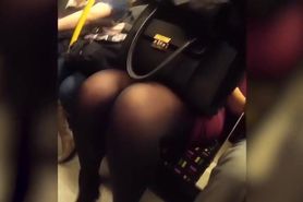 pantyhose girls in metro