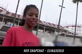 Ebony Teen Tight Pussy Stretched HER SNAPCHAT - ELINAXGOLD