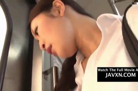 Asian Teen Gets Fucked On The Bus HD. JAV