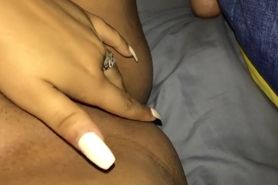 Wife plays with herself and cums!