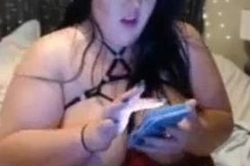 very fat woman webcam