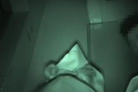 Hot nurse gets a facial in voyeur Japanese sex video