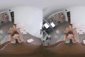 Mixed VR Threesome