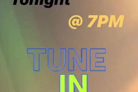 Live on Chaturbate tonight @ 7pm