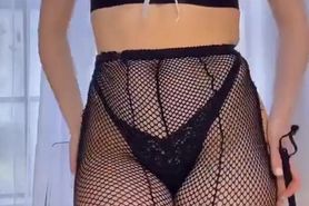 Amouranth Maid Fishnet Stockings Onlyfans Video Leaked