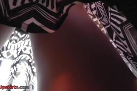 Petite Cutie With Really Tasty Butt In Upskirt Oops