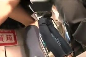 Minami Ayase hot sex in bus