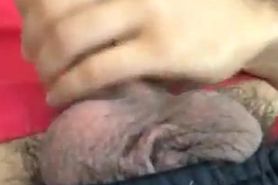 Sexy Cock & Balls View Of Hard Dick