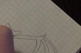 Drawing a bat