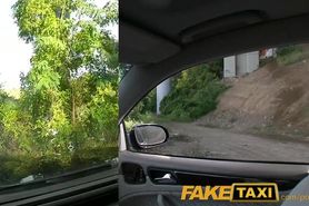 FakeTaxi Young Euro girl penetrated by huge dick under bridge in public