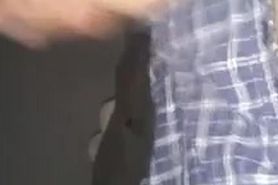 Spooky orb caught on camera while masturbates