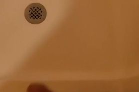 Cumming All over the Shower