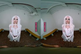 VR Conk Lily Larimar as Emma Frost in X-Men Sex Parody VR Porn