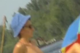 Great spy cam voyeur video of people on a nude beach