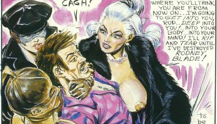 Retro Bondage Porn Comics - Vintage evil sexual femdom comic - Tnaflix.com