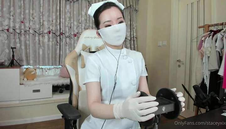 Slutty Nurse Porn Gloves - Chinese Slut wearing Gloves - Tnaflix.com, page=5