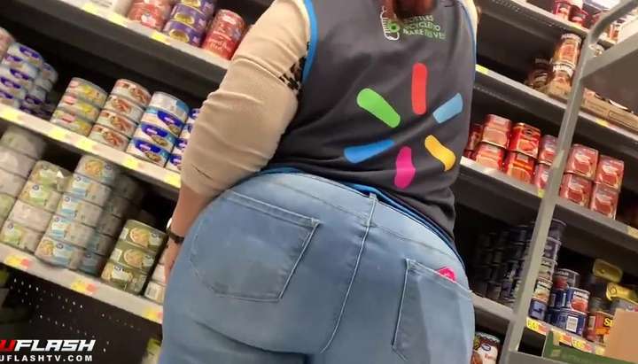 Cum On Huge Big Booty Latina Walmart Worker - Tnaflix.com