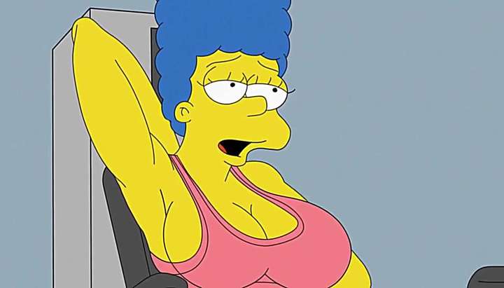 Marge Gang Bang - Marge and Bart Simpsons - Tnaflix.com