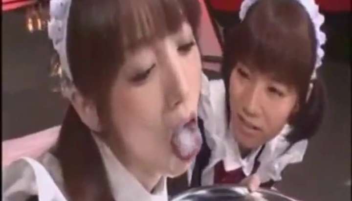 Porn Two Asian Maids - Two Jizz Eating Japanese Teen Maids - Tnaflix.com