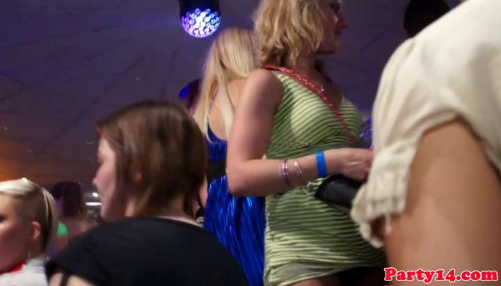 PARTYHARDCORE - Cumshot loving euro babes facialized at party - Tnaflix.com