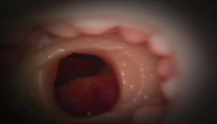 Pov Anal Internal - Giant Man POV Cumshot Inside Fleshlight: Internal Endoscope - Tnaflix.com