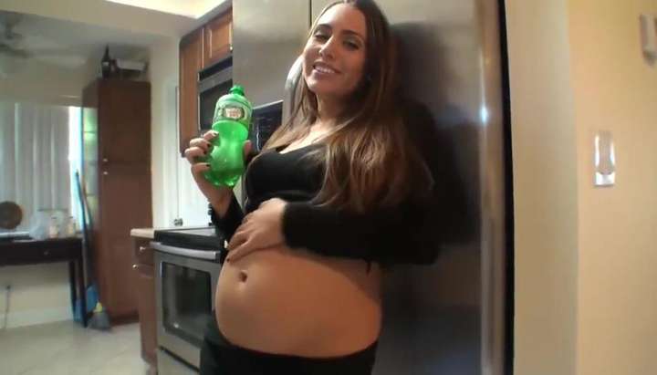 Fat Girl Pregnant Porn - Pregnant Bloated Belly - Tnaflix.com