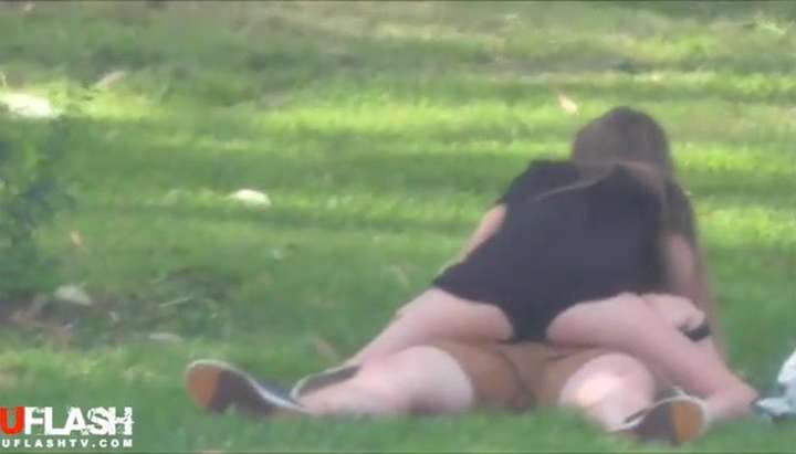 Horny Lesbian Dry Humping - Couple caught Dry Humping In A Park - Tnaflix.com, page=2