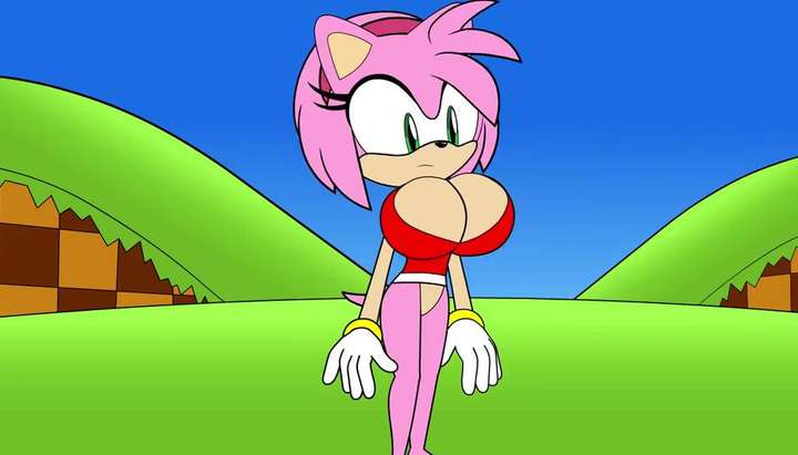 Sonic Huge Breasts Lactating - Amy Rose the Hedgehog Breast Expansion - Tnaflix.com, page=2