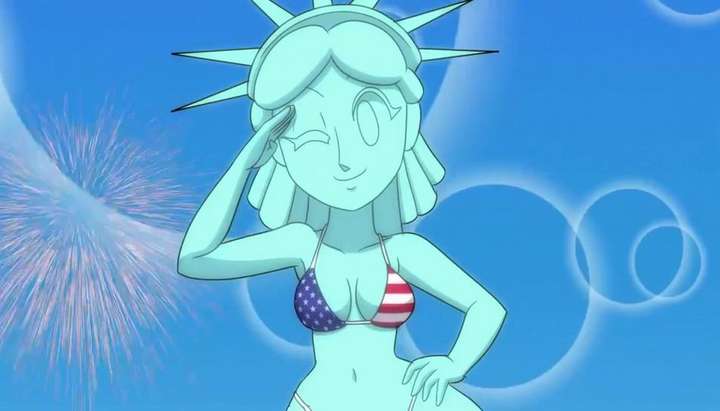 Freedom Cartoon Porn - 3D Animation - Hot Lady Liberty - Part 1 - Tnaflix.com