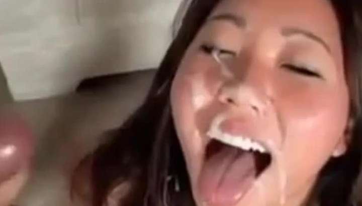 Cum Asian Whores - Asian Whore Double Cum Facial TNAFlix Porn Videos