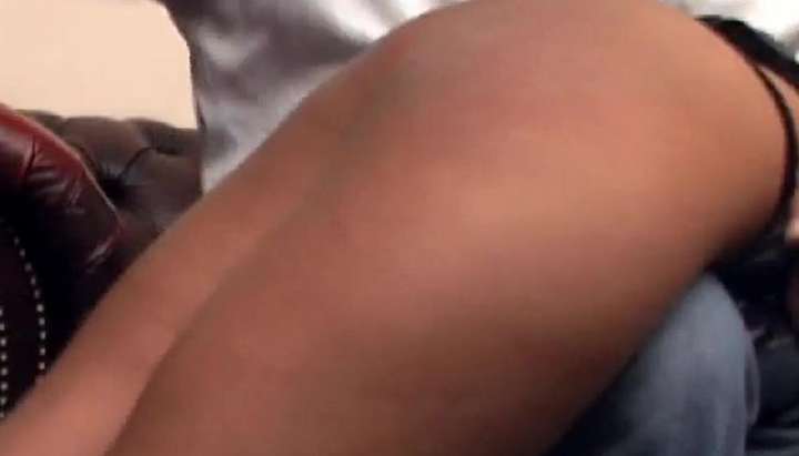 Ebony Spanked Naked - black girl spanked on bare ass then in pyjamas - Tnaflix.com