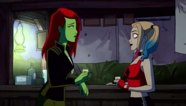 LESBIAN SEX CARTOON - Harley Quinn & Poison Ivy sleep together - DC Batman  (Poison Ivy (II)) - Tnaflix.com