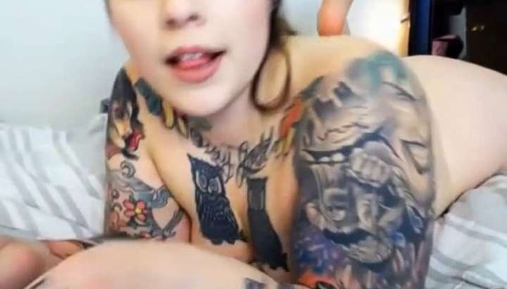Cute Black Tattoo - Chubby cute tattooed gothic slut has big ass - Tnaflix.com
