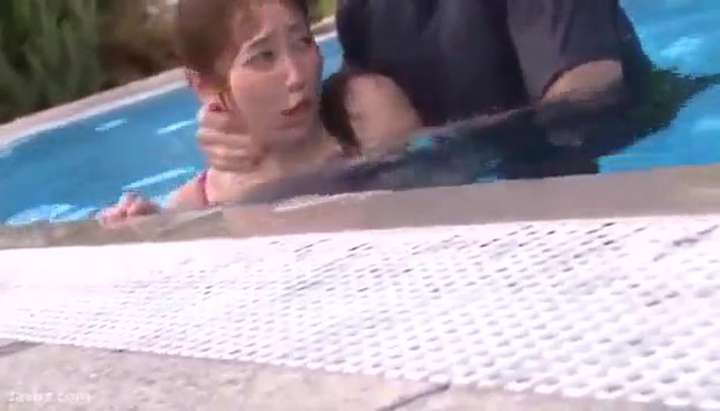 Japanese Swimming Porn - Japanese busty sex in public swimming pool - Tnaflix.com