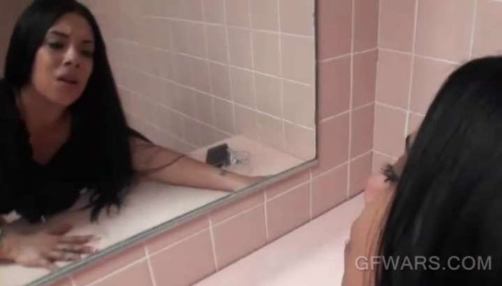 Slutty ex-girlfriend fucking and sucking fat cock in bathroom TNAFlix Porn Videos pic