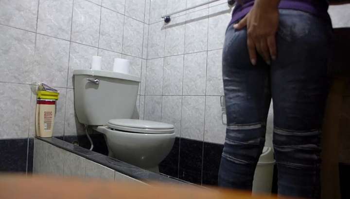 Bathroom Hidden Camera Sex - Hidden camera in public bathroom, anal sex TNAFlix Porn Videos