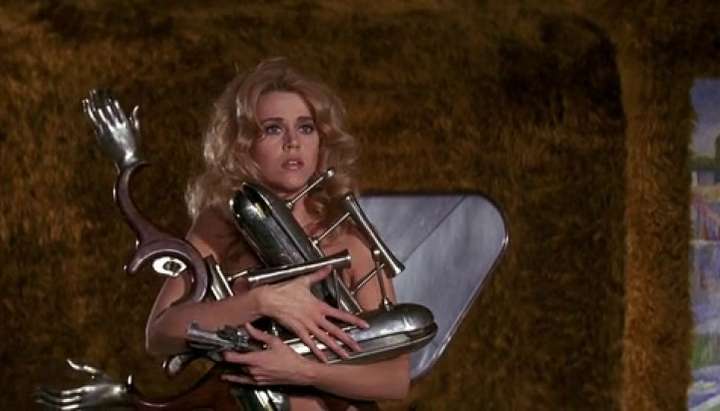 Jane Fonda Anal Porn - Jane Fonda nude - Barbarella 1968 - Tnaflix.com
