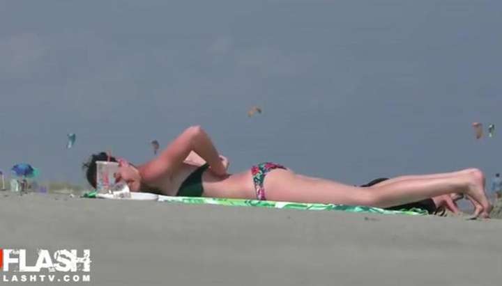 Sunbathing Fail Nip Slip at Beach TNAFlix Porn Videos