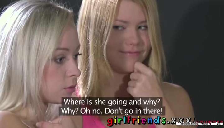 Hot Blonde Lesbian Lovers - Girlfriends Perfect boobs blonde and her lesbian lover watch films -  Tnaflix.com
