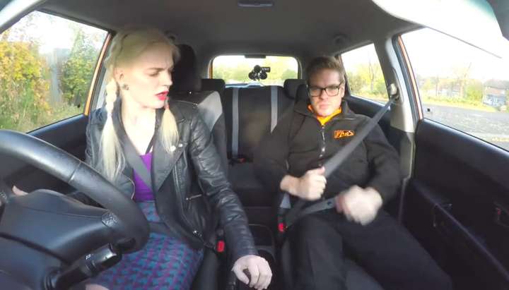 720px x 411px - Fake Driving School Sloppy titwank and backseat blowjob with big boobs Brit  TNAFlix Porn Videos