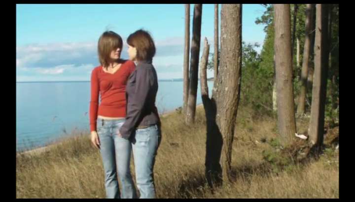 Lesbians Spanking in the Wood - Tnaflix.com