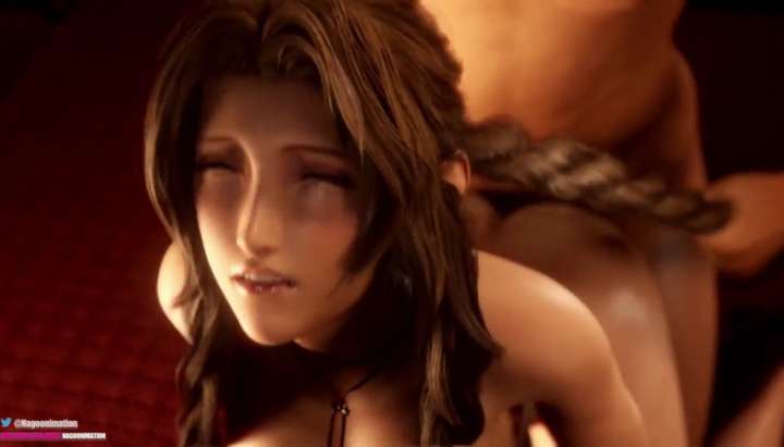 Final Fantasy VII Remake - Hot Aerith Gainsborough - Part 7 - Tnaflix.com