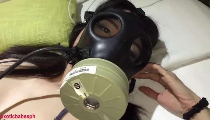Latex Gas Mask Porn - gas mask - Tnaflix.com