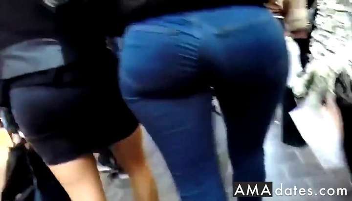 Teens In Tight Jeans 2 - 2 sexy teens booty in tight jeans and leggings - Tnaflix.com, page=3