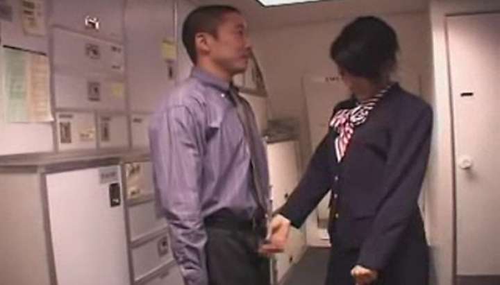 Japanese Stewardess Porn Mature - Japanese Stewardess Handjob - Part 2 - Tnaflix.com