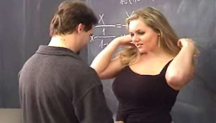Hot Busty Blonde Teacher - Super Hot Busty Thick Blonde Fucks In Classroom - Tnaflix.com