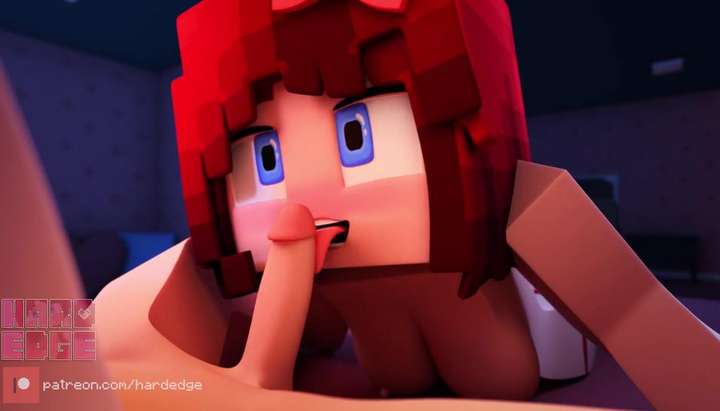 Minecraft Cum Porn - Minecraft Porn Scarlett Cock Licking (By Hard Edges) - Tnaflix.com