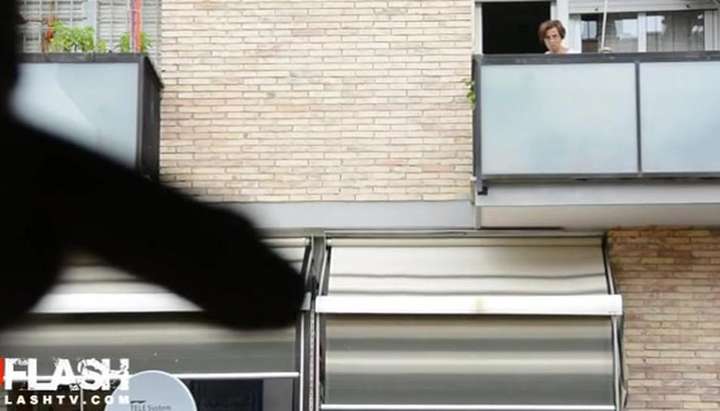 Window Flash Mature Neighbor on Balcony TNAFlix Porn Videos
