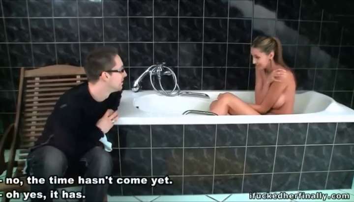 Hot teen brunette Nika bathroom fuck TNAFlix Porn Videos